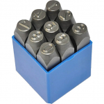 Skaičių i&scaron;mu&scaron;ėjų komplektas 5mm, 9 dalių, KS Tools