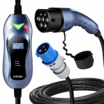 ⬡ EV Įkroviklis ne&scaron;iojamas 3.6kW 16A EVFUEL Type 2 (BCEV16P1ST)