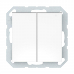 Jungiklis VILMA QR1000, 2 klav., baltos spalvos, IP44