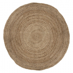 Kilimas Atmosphera Jute 181000, smėlio ruda, D120 cm