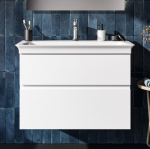 Pakabinama vonios spintelė be praustuvo Ideal Standard Finesse 60 cm (600 x 440 x 545), du stalčiai, soft close uždaryma