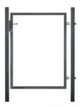 Varteliai, be užpildo, viengubi, 1000x1500 mm, antracitas