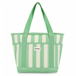 &Scaron;altkrep&scaron;is Spokey, balta/žalia, 39 x 27 cm, 12 l