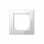 Vienvietis rėmelis LIREGUS EPSILON, baltos spalvos