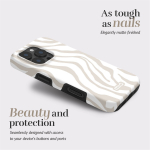MIO Sandy Zebra Magsafe Case Compatible for iPhone 15 Pro