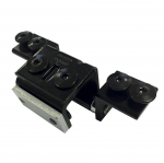 Vyris paslėptas apsauginėms metalinėms durims 754EN ( 3D reguliavimas ) juodas