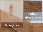 Grindjuostė termoplasto Vox, (106) pilies ąžuolas | Sujungimas SMART FLEX / IZZI