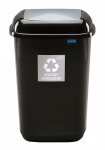 &Scaron;iuk&scaron;liadėžė Plafor, 12 l, juoda/pilka