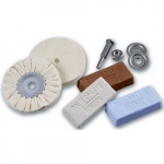 Poliravimo rinkinys metaliniams pavir&scaron;iams OSBORN (6 vnt.)