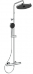Ideal Standard Ceratherm T25+ du&scaron;o sistema su termostatiniu mai&scaron;ytuvu, du&scaron;o galva &Oslash;260 mm, rankinis du&scaron;as &Oslash;100 mm, chrom