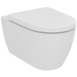 WC pakabinamas Ideal Standard i.life O HydroTwist, su sūkurio technlogogija, 4/2 l, baltas