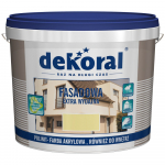 Dekoral Polinit, fasadiniai emulsiniai dažai | balta (sniezna biel) 5 ltr.