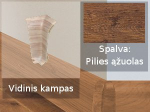 Grindjuostė termoplasto Vox, (106) pilies ąžuolas | Kampas SMART FLEX / IZZI vidinis