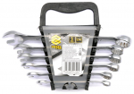 Raktų kombinuotų rinkinys SATIN Cr-V Vorel | 12vnt. 6-22mm