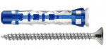 Įvaras Elematic BLUEFIX/VA, universalūs, 8x50 mm, 50 vnt.