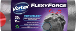 &Scaron;iuk&scaron;lių mai&scaron;ai Vortex Flexy Force, 35 l, 15 vnt.