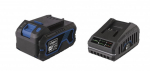 Komplektas SBSK4.0 akumuliatorius 4,0Ah Li-ion + 2,4A krov, Scheppach