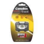 Žibintuvėlis galvos Camelion LED 5W, 160lm, 3 x AAA