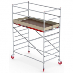 Mobilus aliuminio bok&scaron;telis RS 42 su trikampiu stabilizatoriumi - atrama (4,20 m)