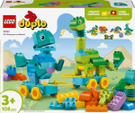 Konstruktorius LEGO&reg; Duplo 3in1 Dinosaurs on Wheels 10451