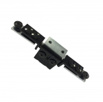 Vyris paslėptas apsauginėms metalinėms durims 754/MN ( 3D reguliavimas ) juodas