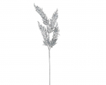 Dirbtinė &scaron;akelė Decoris Silver Glitter, sidabro, 80 cm