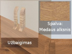 Grindjuostė termoplasto Vox, (59) medaus alksnis | Užbaigimas SMART FLEX / IZZI, de&scaron;ininis; kairinis