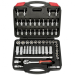 I&Scaron;PARDAVIMAS! Raktų/galvučių rinkinys Super Ego 3/8" (58 vnt.)