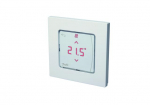 Icon&trade; su displėjumi, įleidžiamas į sieną patalpos termostatas 230V/50Hz, temp. ribos 5-35C, 3A/230V AC