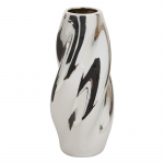 Vaza Atmosphera Twisted 210138, 28 cm, sidabro
