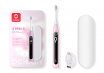 Oclean X Kids S I&scaron;manusis garsinis elektrinis dantų &scaron;epetėlis vaikams (rausvas)