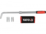 Raktas ratams teleskopinis su dviem galvutėmis 17&times;19 / 21&times;23 mm Yato (YT-08040)