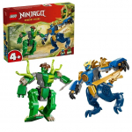Konstruktorius LEGO Ninjago Jay roboto kova 71853, 107 vnt.