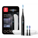 Oclean X Pro 20 Set i&scaron;manusis el. dantų &scaron;epetėlis, juodas