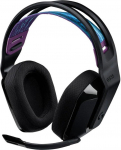 Žaidimų ausinės Logitech G535 Lightspeed, juodos
