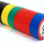 Įvairių spalvų izoliacinė juosta (net 10 vnt.)