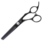 Geib Black Pearl Thinners - profesionalios vienpusės filiravimo žirklės i&scaron; kobalto plieno - Dydis: 7,5 "- 47 dantukai.