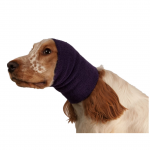 &bdquo;Show Tech Ear Buddy M&ldquo; &ndash; violetinė ausų juosta vidutinio dydžio baik&scaron;tiems &scaron;unims, skirta džiovinimui.