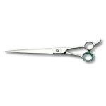 Geib Crocodile Straight Scissor - profesionalios tiesios priežiūros žirklės su smulkiais a&scaron;menimis ir mikro pjūviu, japoni&scaron;kas plienas - Dydis: 9,5 ".