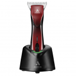 Andis Pulse ZR II Red &ndash; profesionali, belaidė kirpimo ma&scaron;inėlė, turinti 5 greičius, 2 akumuliatorius ir platų CeramicEdge Nr. 30 (0,5 mm) galvutė