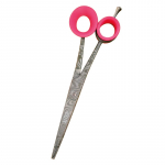 Groom Professional Astrid Left Straight Scissor 7 "- žirklės kairiarankiams, tiesios, mikro pjūvio 17,5 cm.
