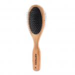 Artero Nature Double Slicker Pin Brush - dvipusis bambukinis &scaron;epetys pudeliams