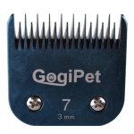 Titanium&ndash;Ceramic Snap On galvutė dydis 7 (3 mm) - Keraminė su titano danga, retesni dantukai