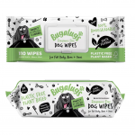 Bugalugs Fragrance Free dog Wipes 110 vnt. - Biologi&scaron;kai suyrančios drėgnos servetėlės &scaron;unims be kvapiklių.
