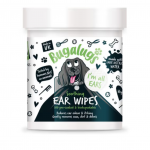 Bugalugs Soothing Ear Wipes 100 vnt. - raminančios biologi&scaron;kai suyrančios &scaron;unų ausų valymo servetėlės