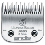 Andis UltraEdge nr 5 - 6,3 mm nerūdijančio plieno kirpimo galvutė