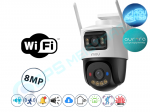 IMOU Aurora su &scaron;vyturėliais 8MP DUAL WiFi kamera