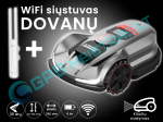 Sunseeker X7 PLUS vejos robotas + WiFi siųstuvas dovanų