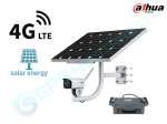 Bevielė stebejimo sistema su saules panele LTE 4G