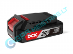 DCK akumuliatorius 20V, 2,0Ah